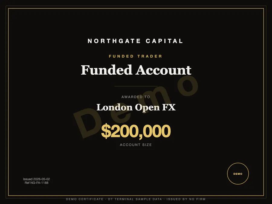 Northgate Capital · Funded account